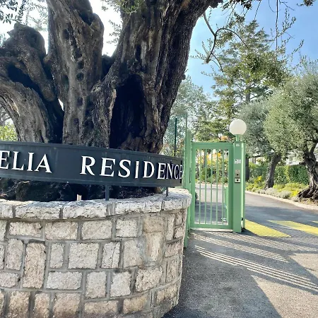 Elia-parking-jardin-piscine-climatisation Appartement Roquebrune-Cap-Martin